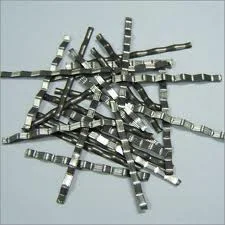 Flat-Cramped steel fibre